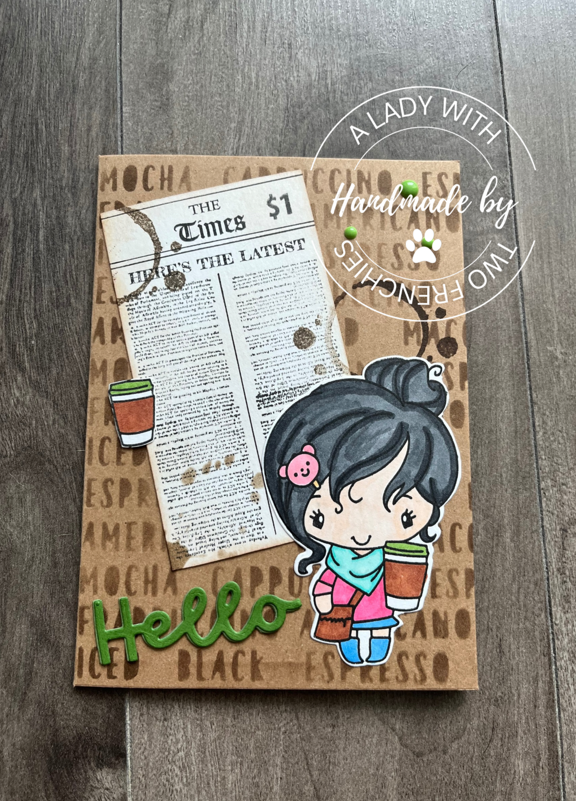 Coffee Card - Hello
