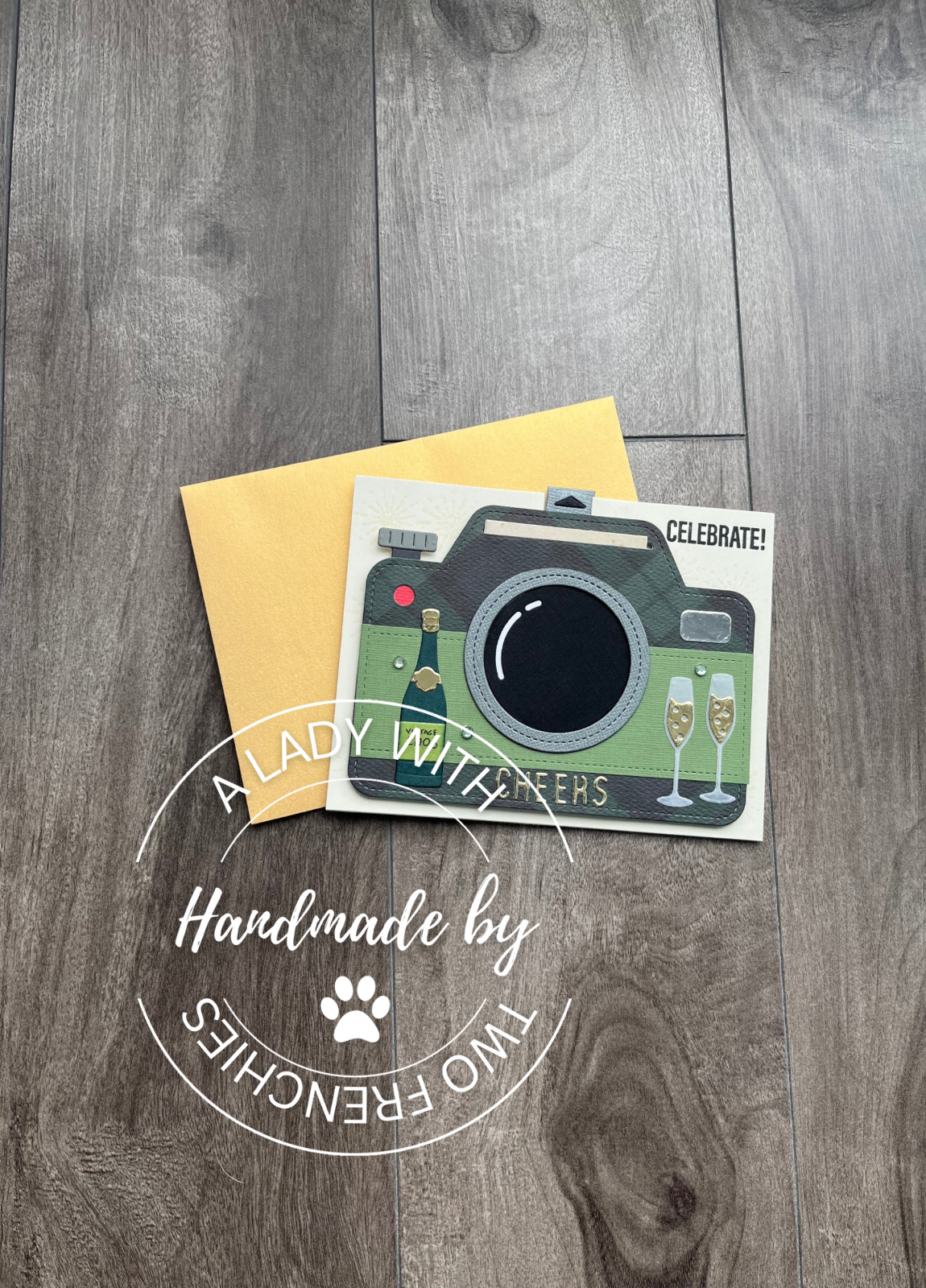 Camera Card - Anniversary Polaroid