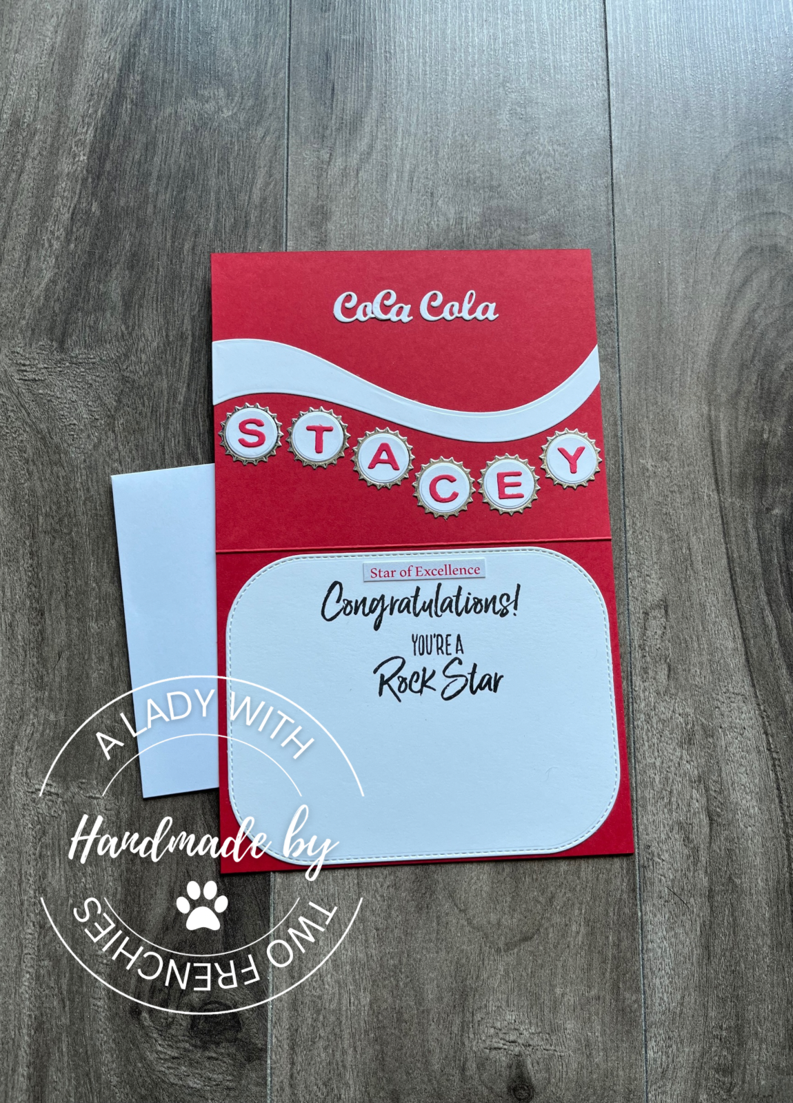Coca Cola Themed Card