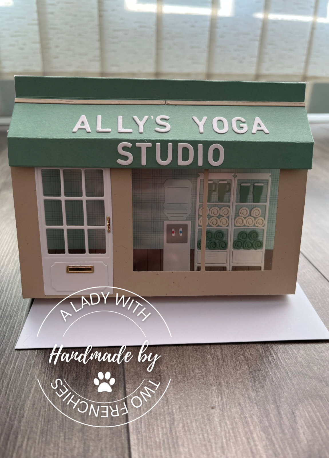 Store Front Card - Yoga Studio