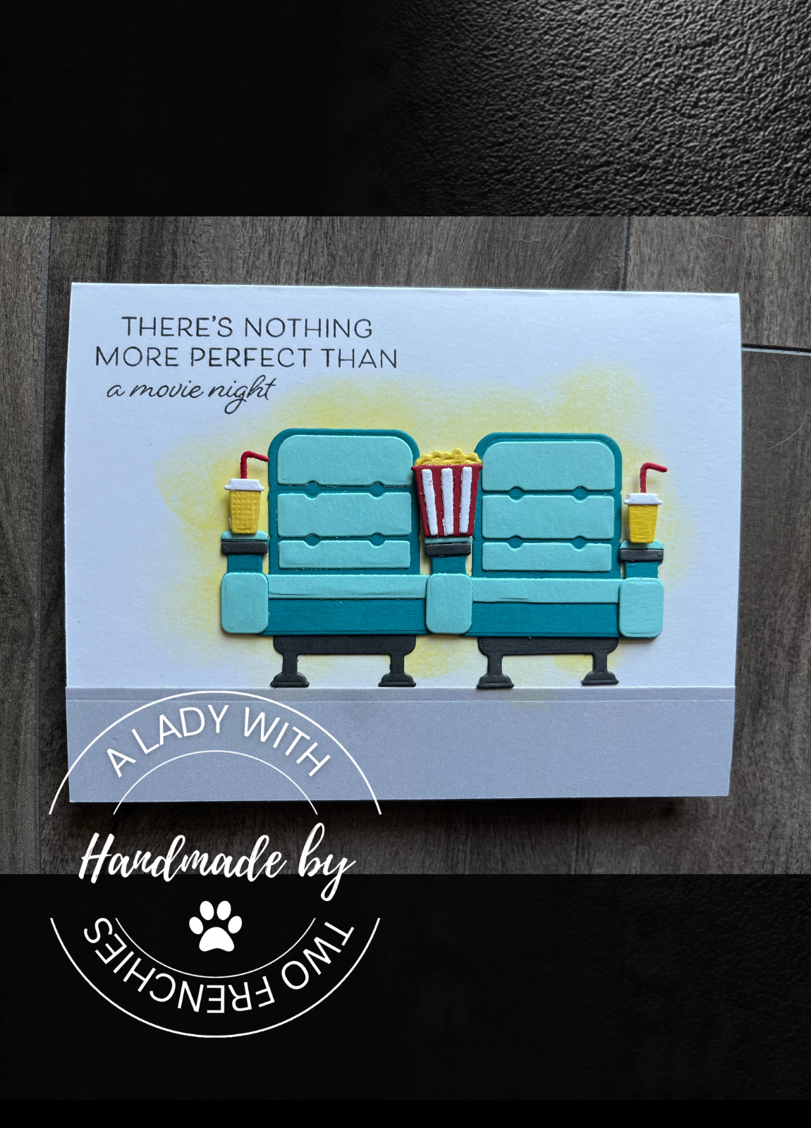 Movie Night Card - Birthday or Thank you