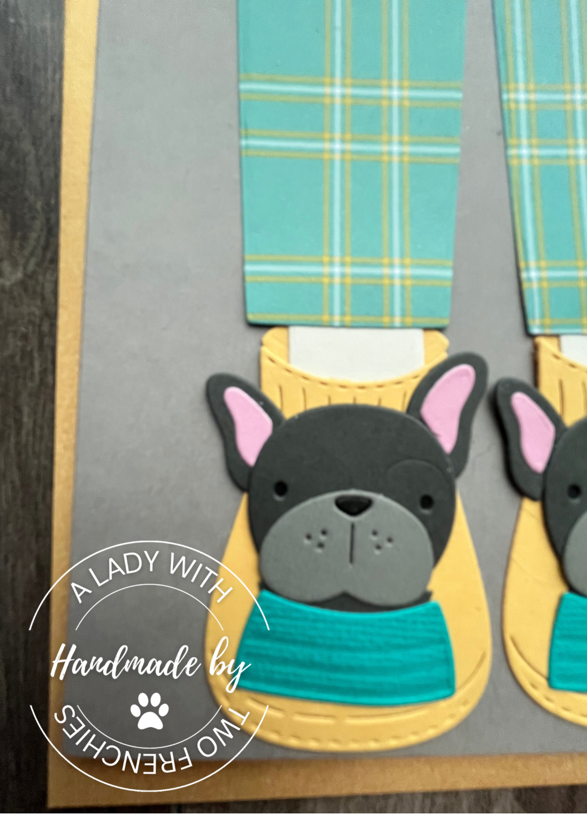 Frenchie - Pajamas and slippers
