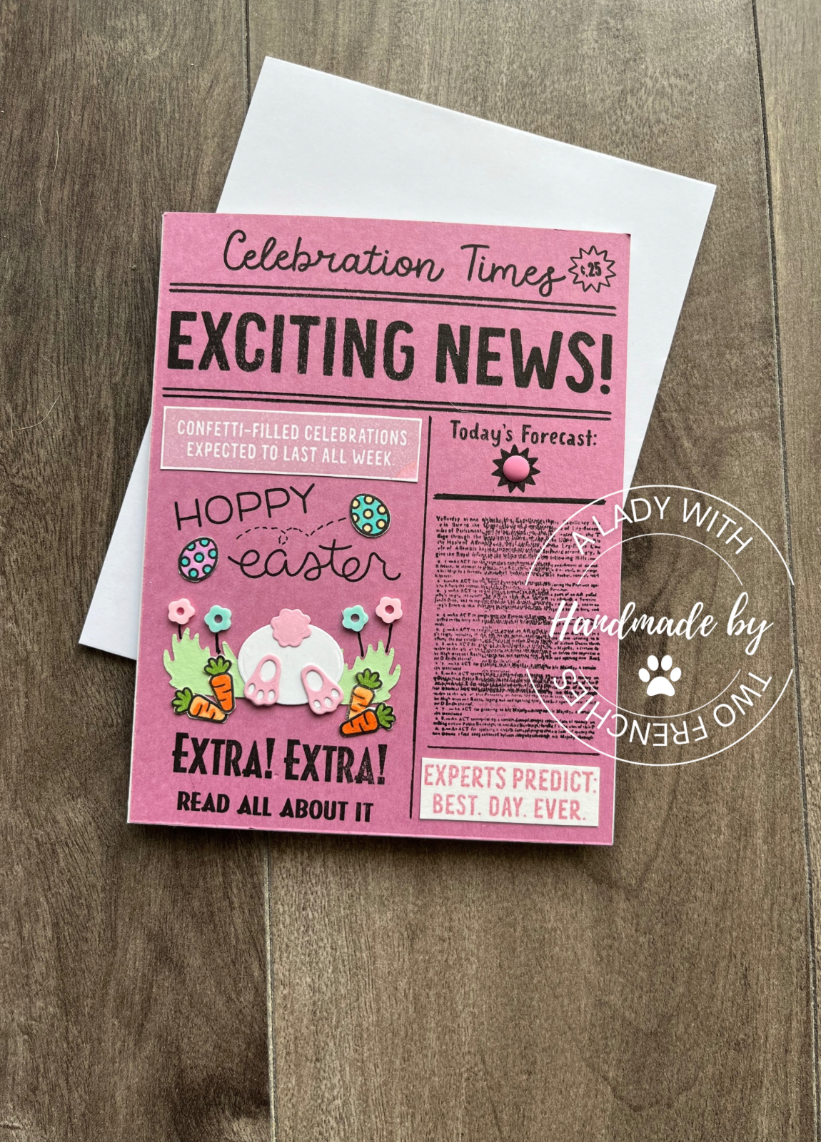Easter Card - Eggciting News
