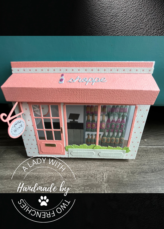 Store Front Card - Wine Shop