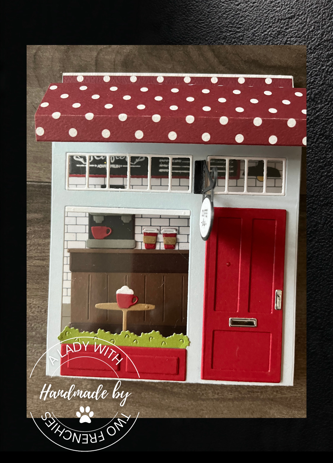 Store Front Card - Coffee Shop