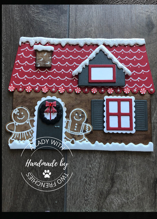 Gingerbread Home Card