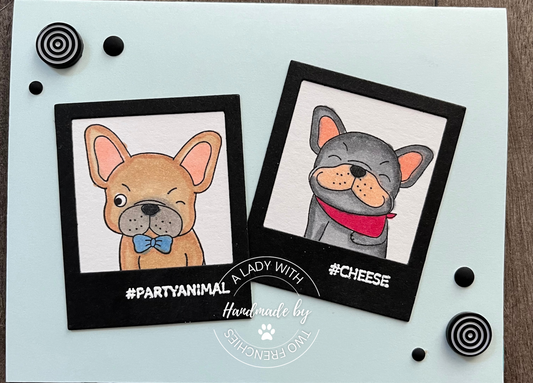 Frenchie Polaroids - Birthday