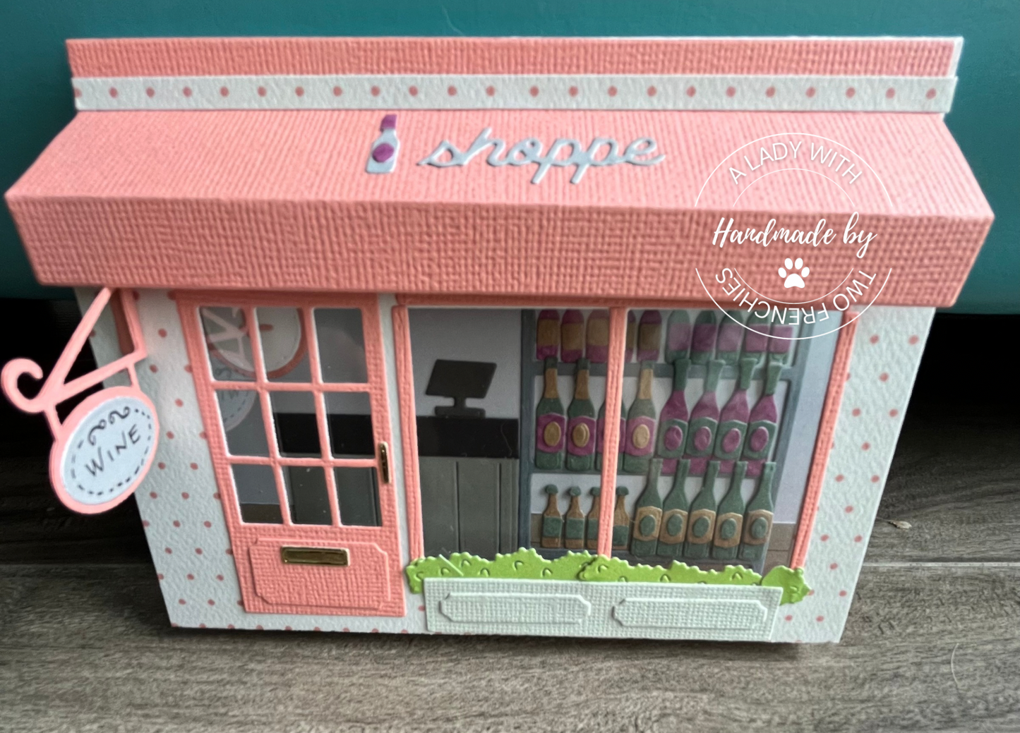 Store Front Card - Wine Shop