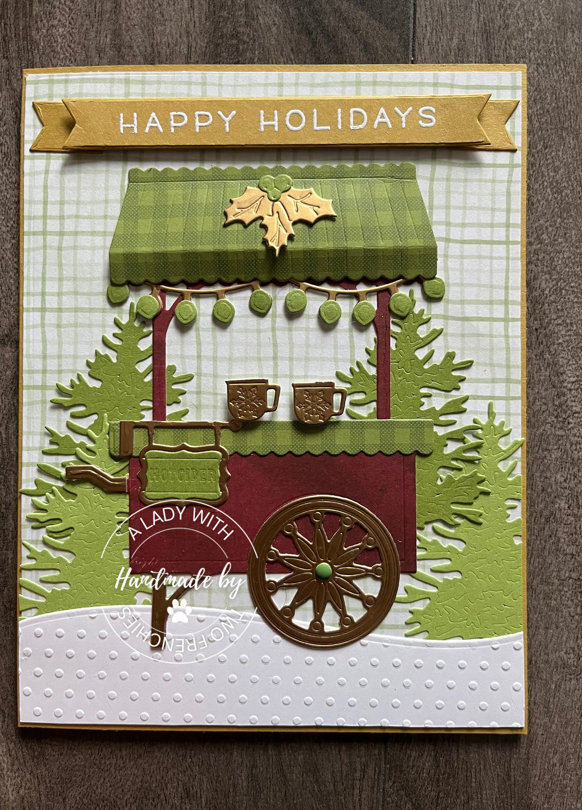 Market Cart - Christmas or Holiday