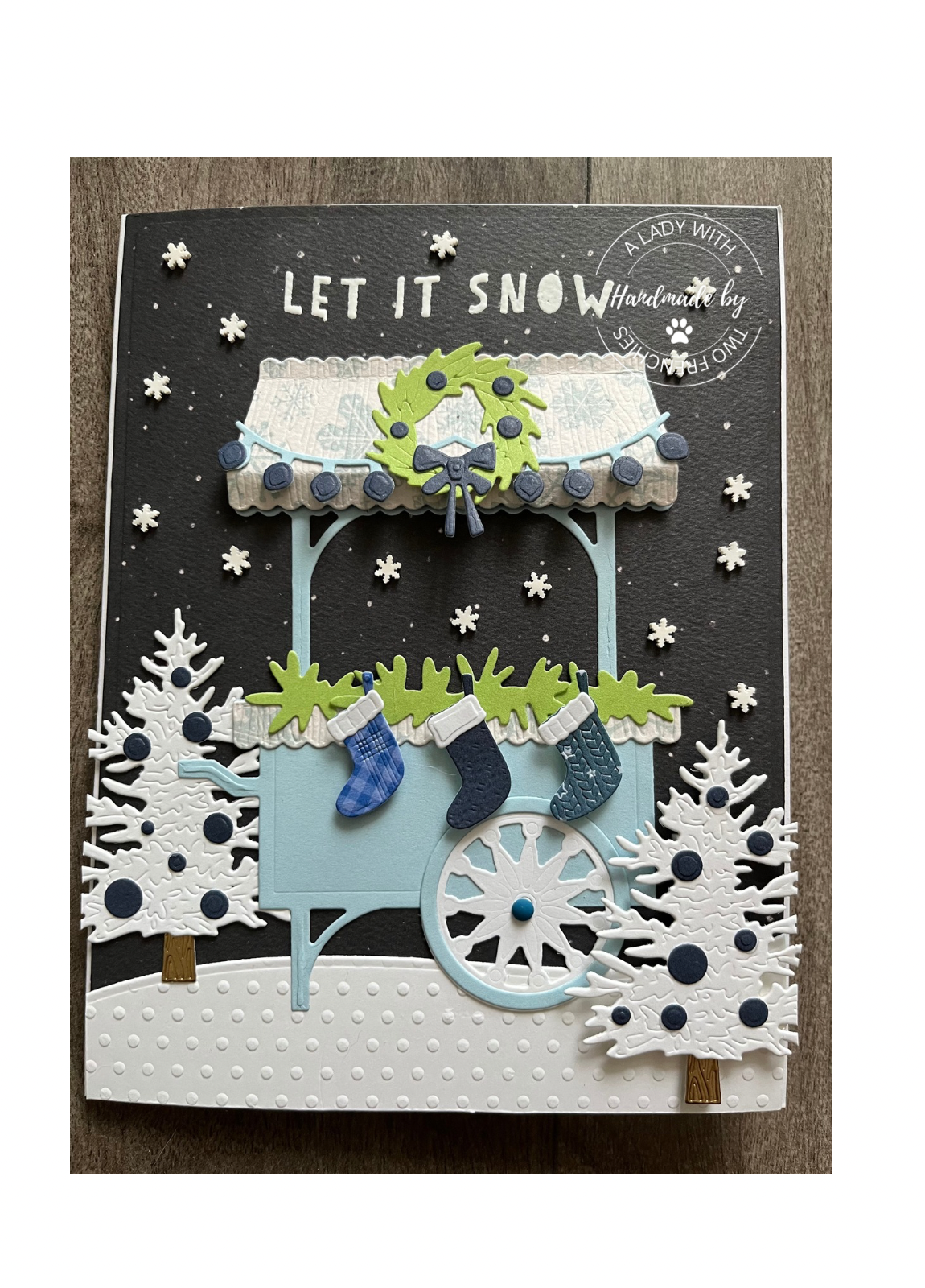 Market Cart - Christmas or Holiday