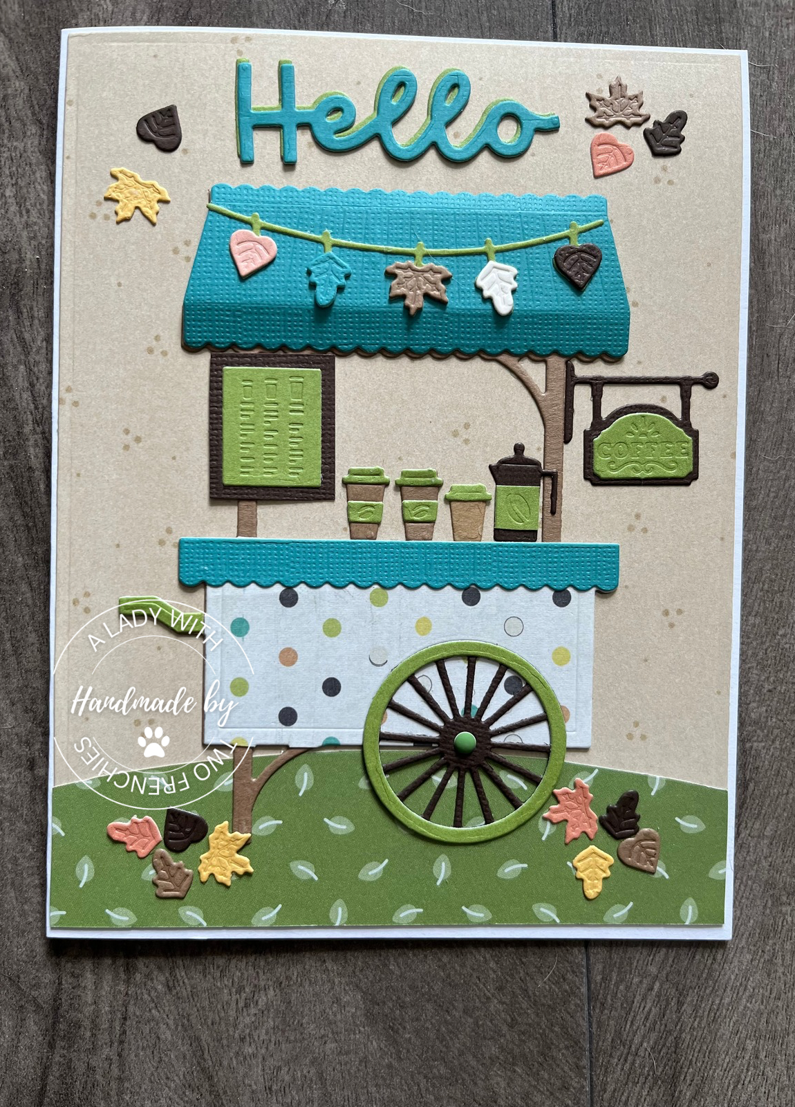 Market Cart - Fall or Thanksgiving Cards
