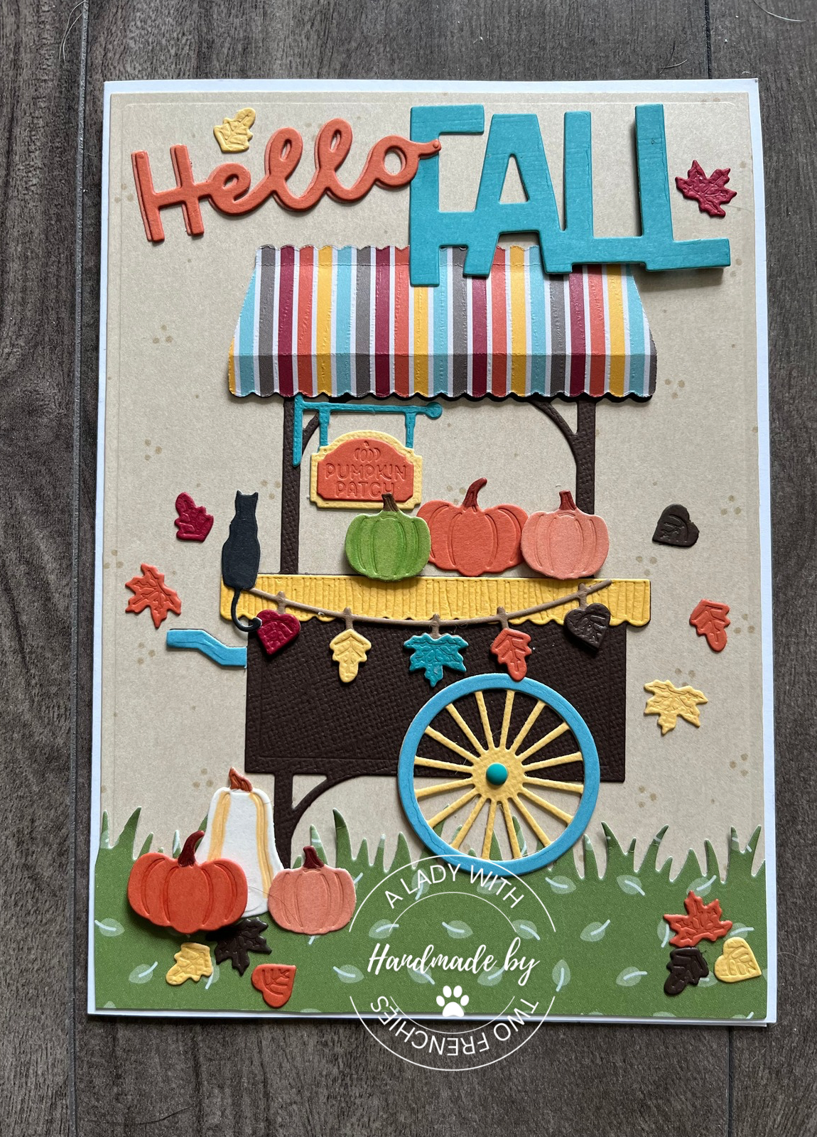 Market Cart - Fall or Thanksgiving Cards