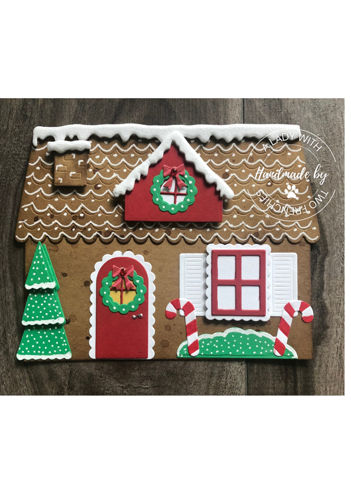 Gingerbread Home Card