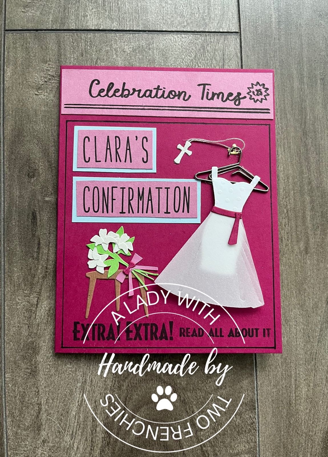 Confirmation Card - Female