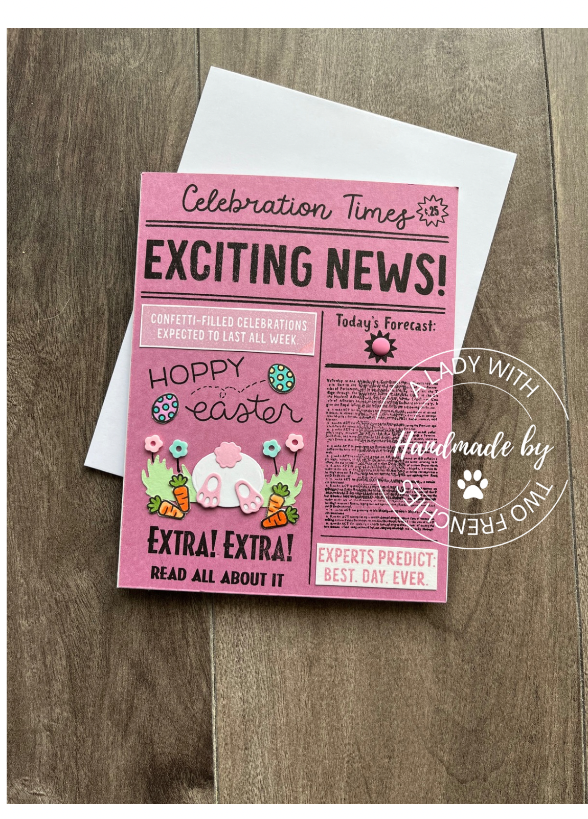 Easter Card - Eggciting News