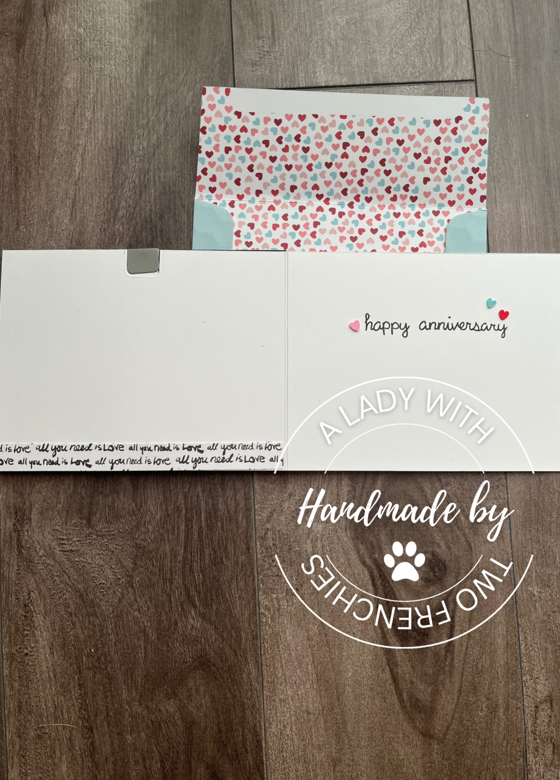 Camera Card - Anniversary Polaroid