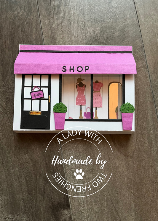 Store Front Card - Dress Shop