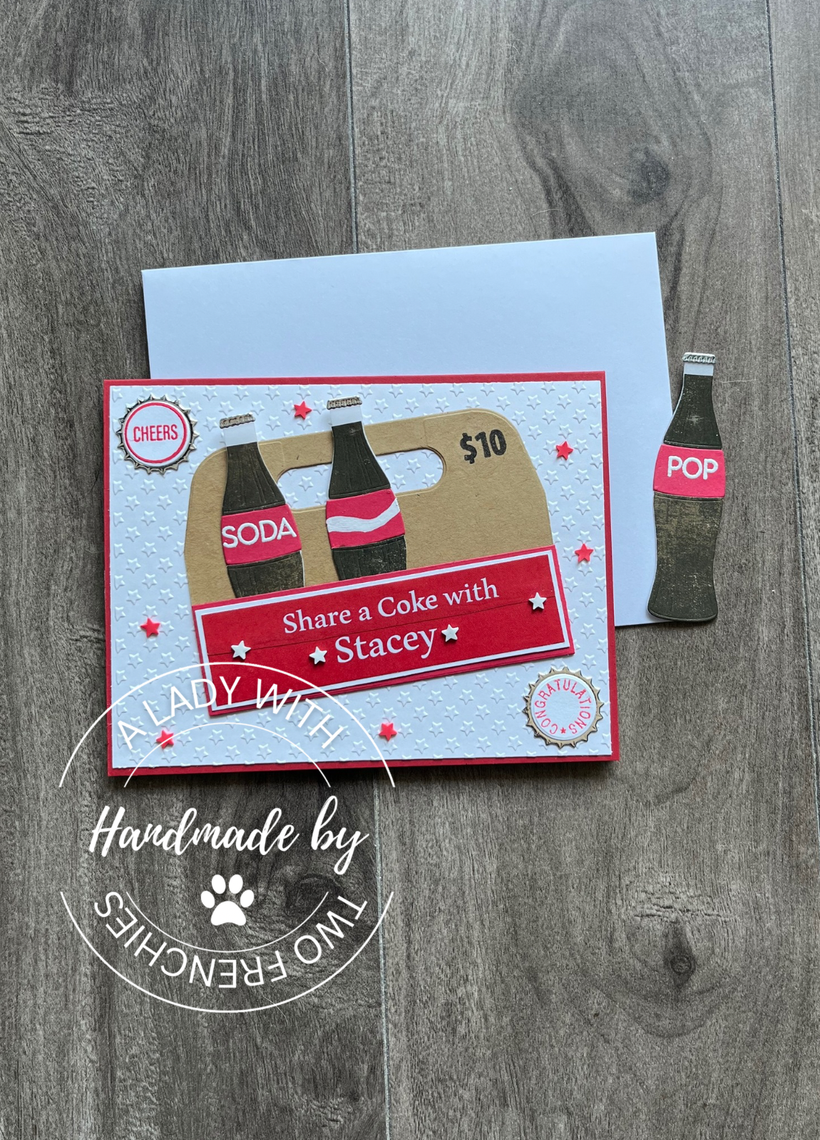 Coca Cola Themed Card