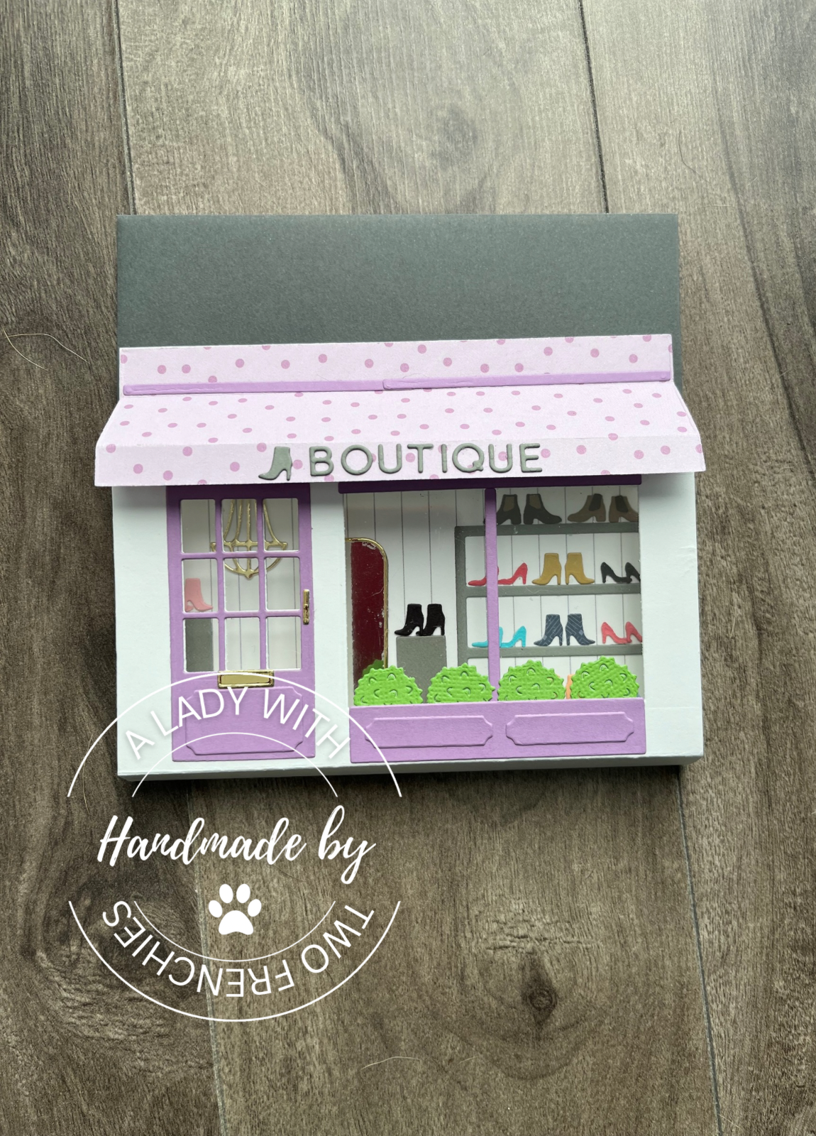 Store Front Card - Shoe Boutique
