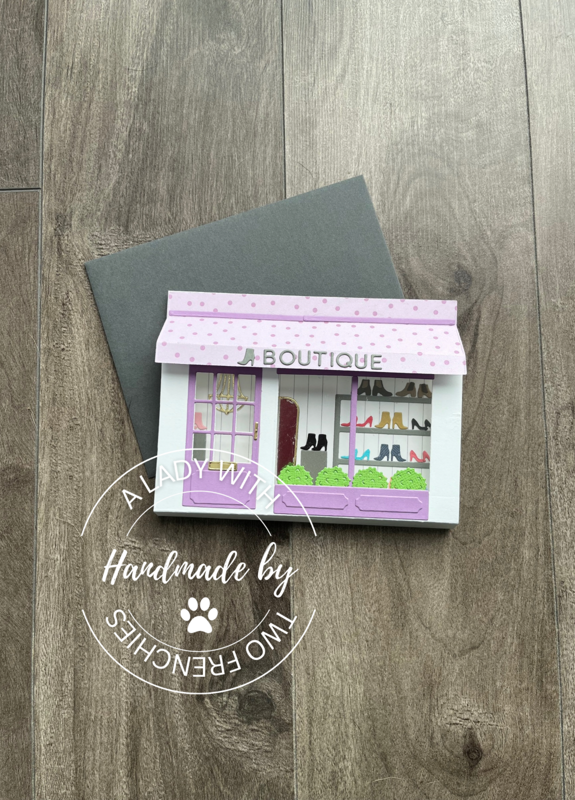 Store Front Card - Shoe Boutique