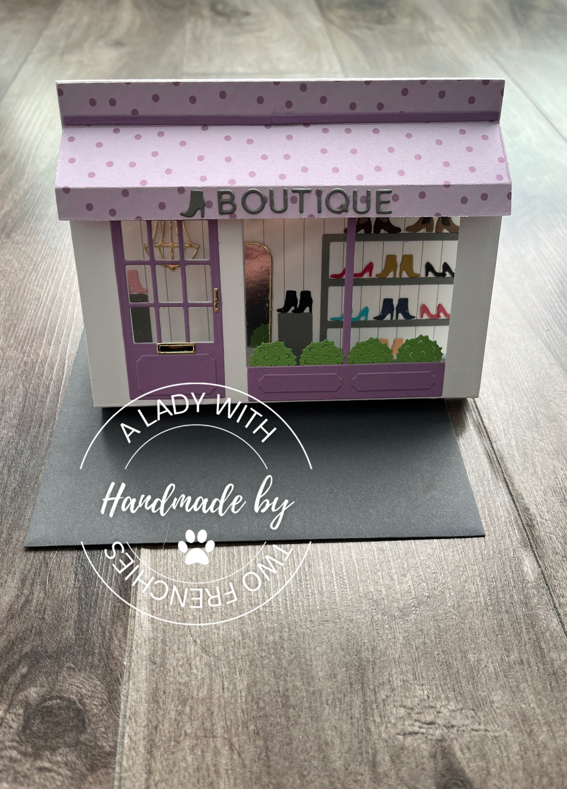 Store Front Card - Shoe Boutique