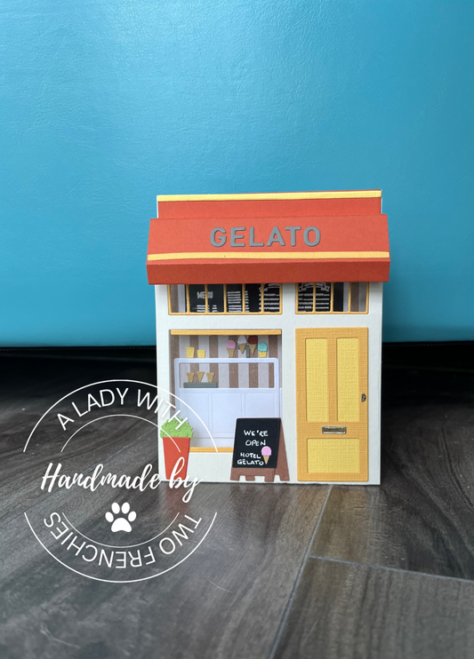 Store Front Card - Ice Cream or Gelato