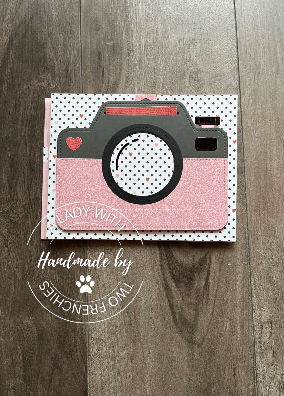 Camera Card - Anniversary Polaroid
