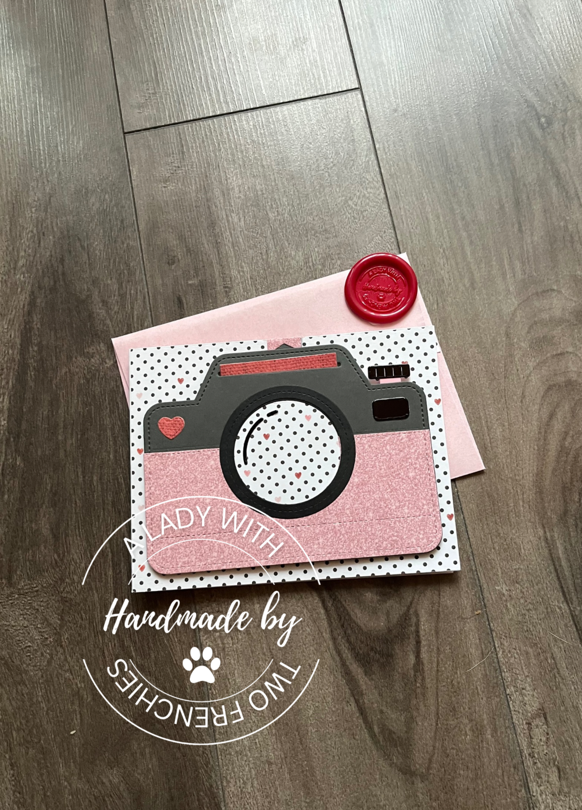 Camera Card - Anniversary Polaroid