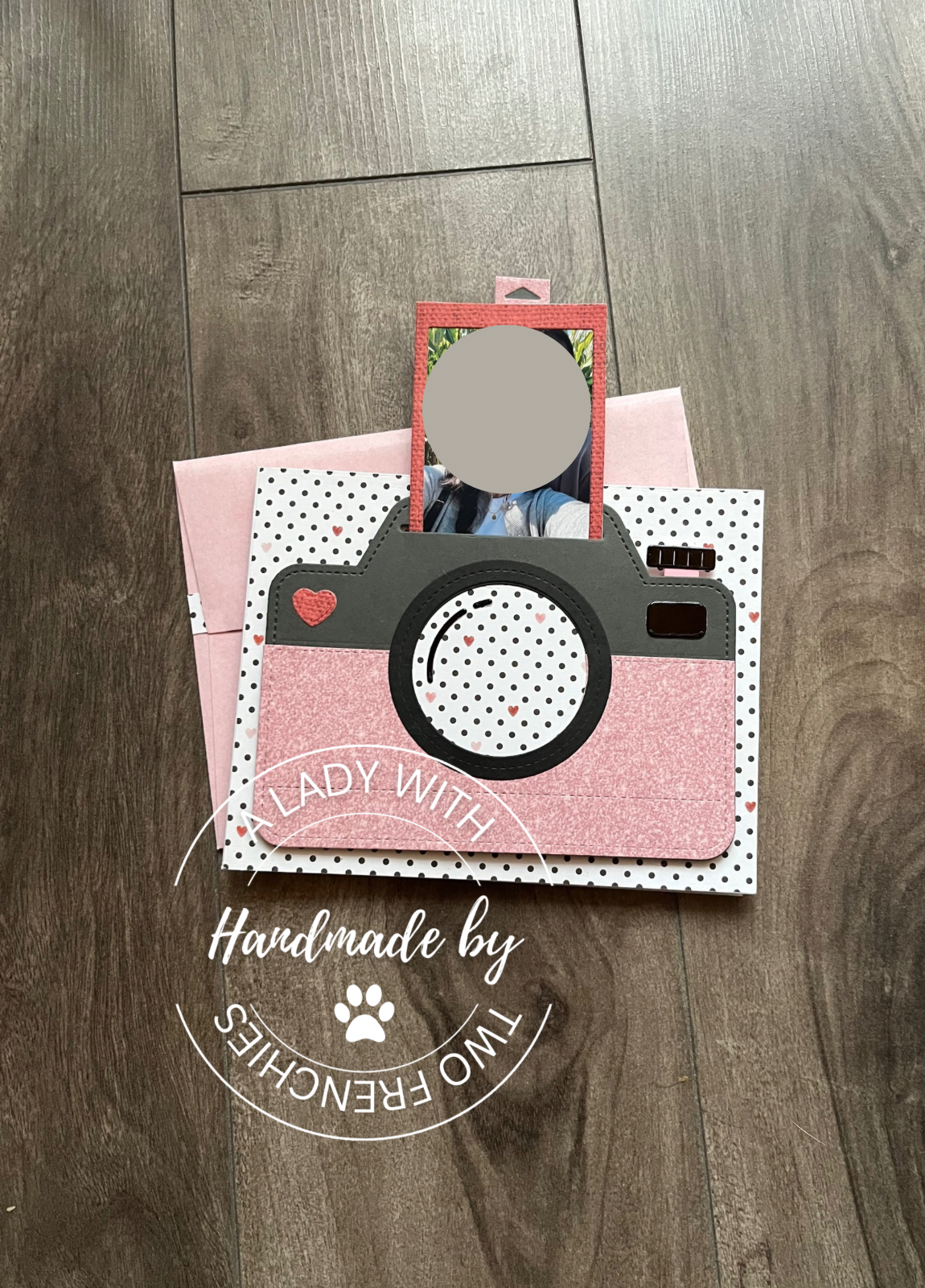 Camera Card - Anniversary Polaroid