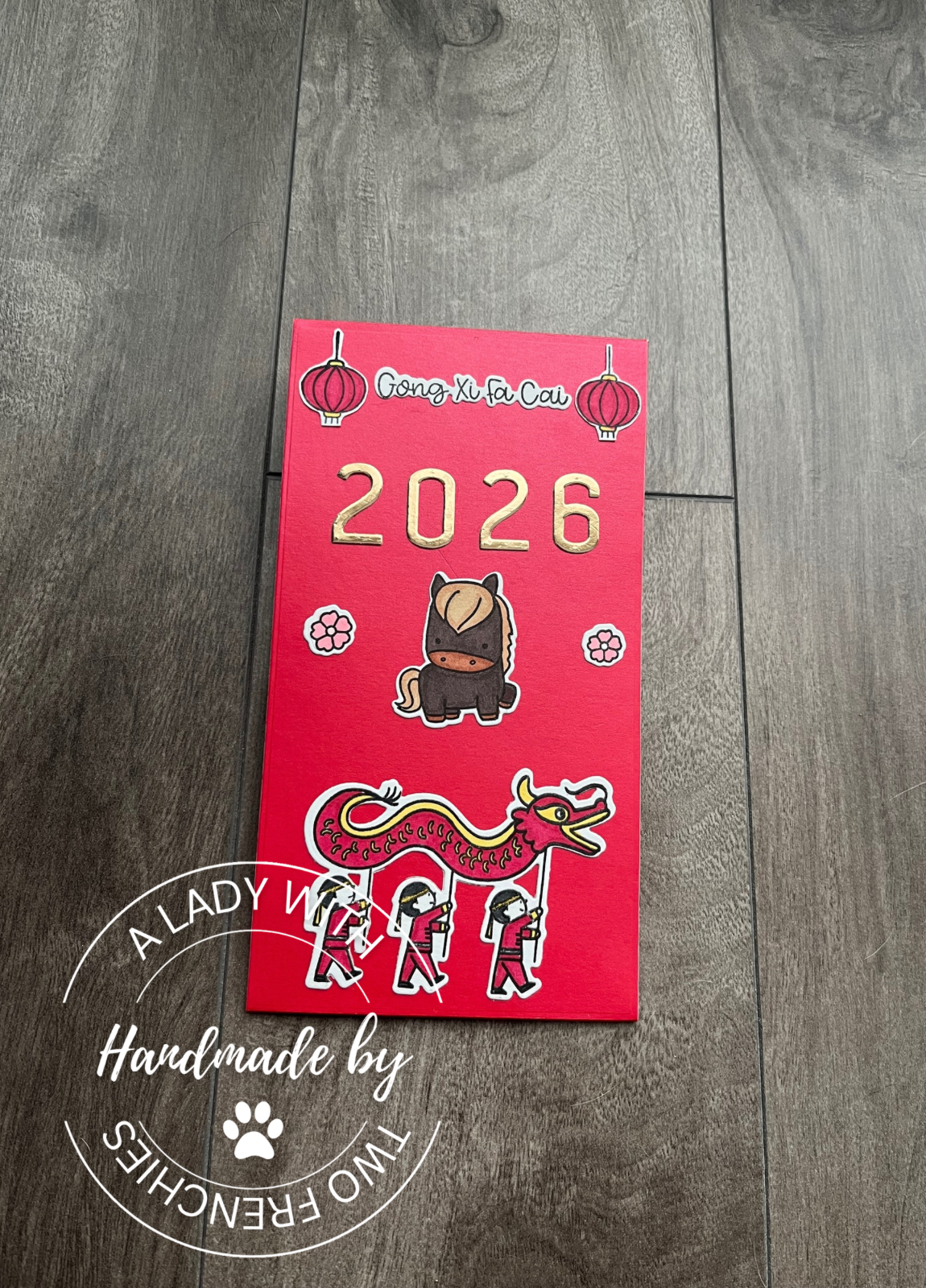 Lunar New Year 2.0 - Set of 8 Red Envelopes (Large)