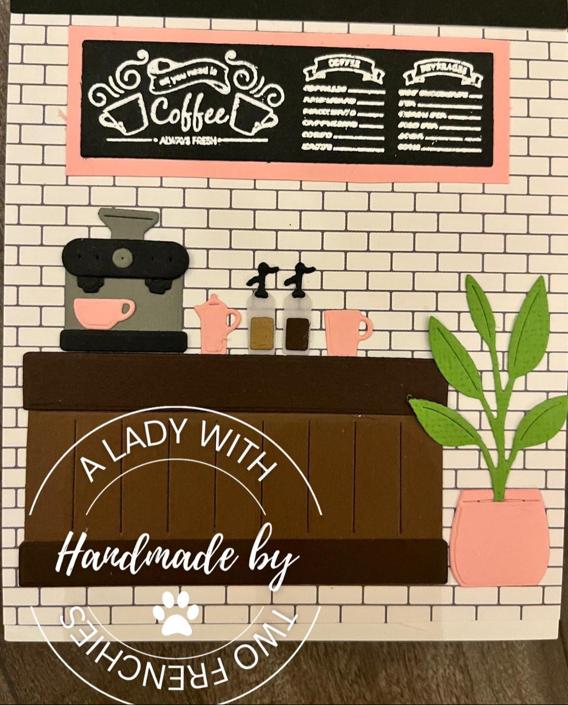 Store Front Card - Coffee Shop