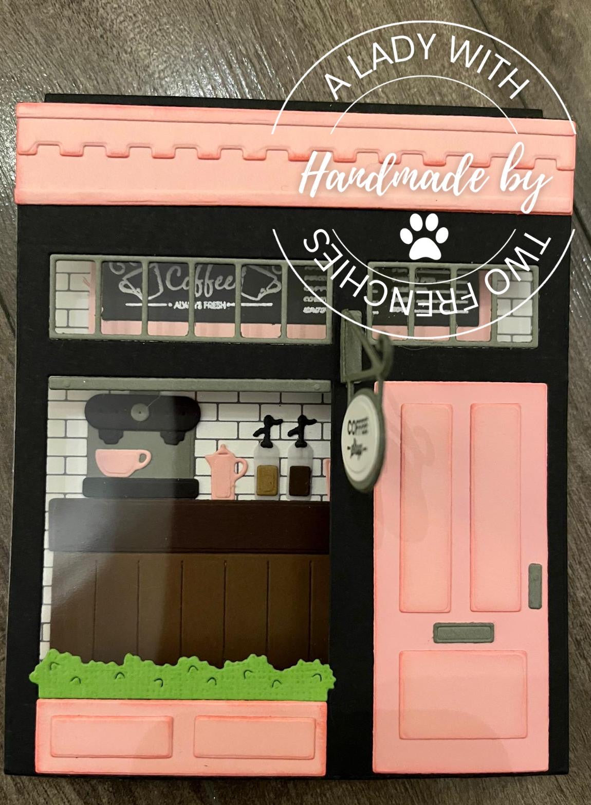 Store Front Card - Coffee Shop