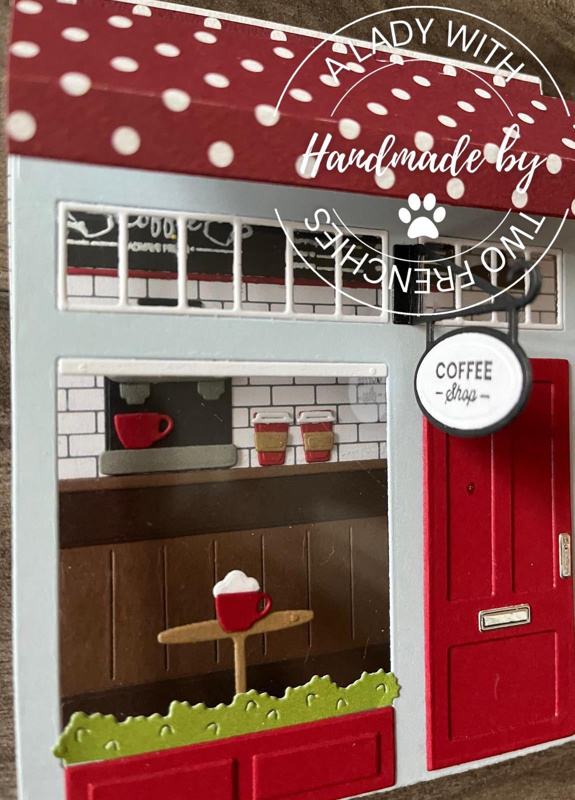 Store Front Card - Coffee Shop